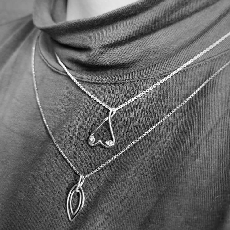 Minimalist Tits Pendant