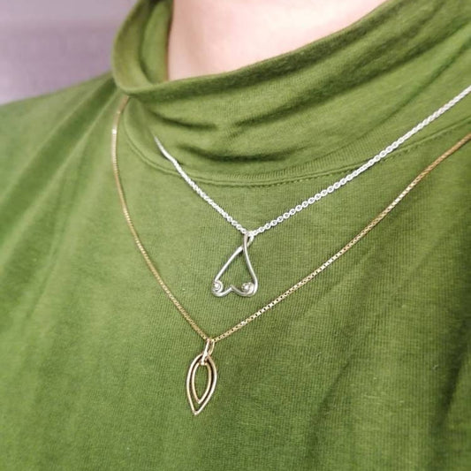 Minimalist Tits Pendant